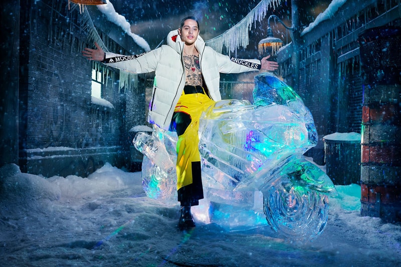 moose knuckles canada david lachapelle fw21 collection kyle luu luxury outerwear comptoir puffer tracadie jacket oar river jacket naufrage jacket gataga puffer afton vestpete davidson emily ratajkowski adwoa aboah fall winter campaign 2021