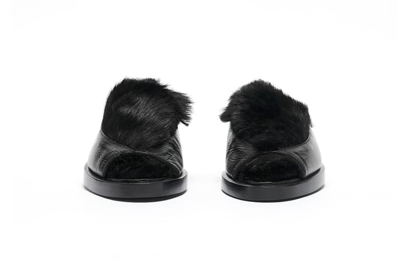 NAMACHEKO Winter Sandals Release Info footwear calf leather lama fur black Enzo Bonafè