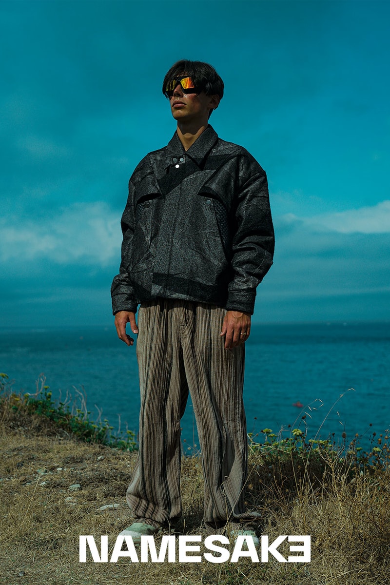 NAMESAKE FW21 Collection Campaign Channels Adventure Across the Marseille Coastline contour line dover street market london browns american dream taiwanese streetwear basketball michael jordan