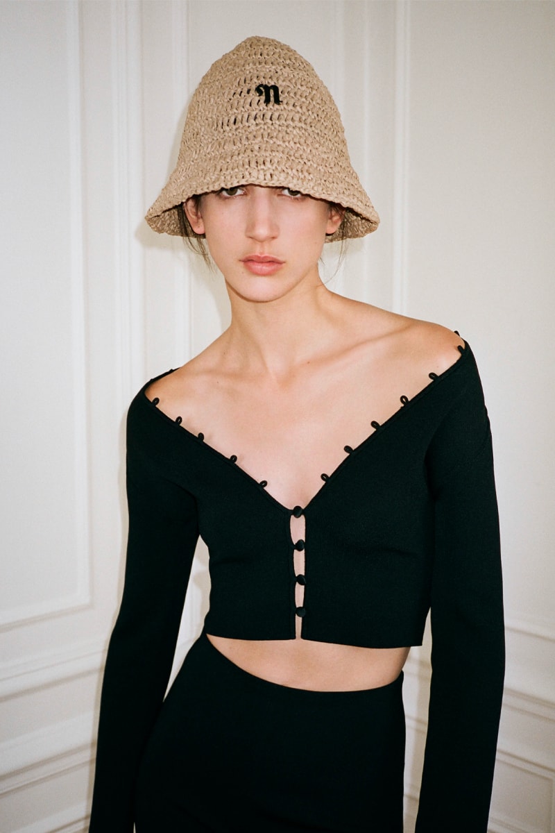 Nanushka Spring/Summer 2022 Lookbook Collection sandra sandor paris fashion week ss22 slip satin collection 