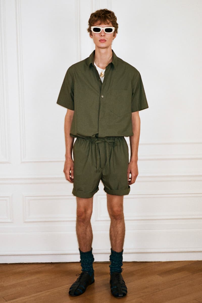 Nanushka Spring/Summer 2022 Lookbook Collection sandra sandor paris fashion week ss22 slip satin collection