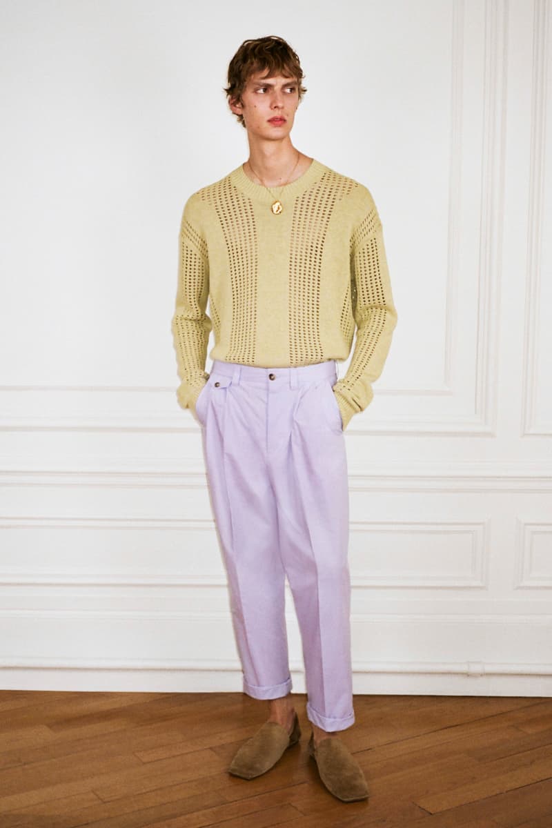 Nanushka Spring/Summer 2022 Lookbook Collection sandra sandor paris fashion week ss22 slip satin collection