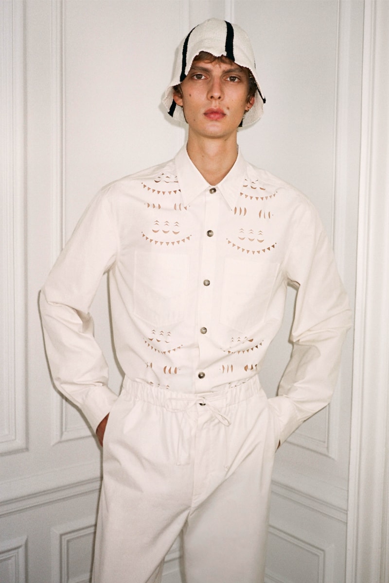 Nanushka Spring/Summer 2022 Lookbook Collection sandra sandor paris fashion week ss22 slip satin collection 