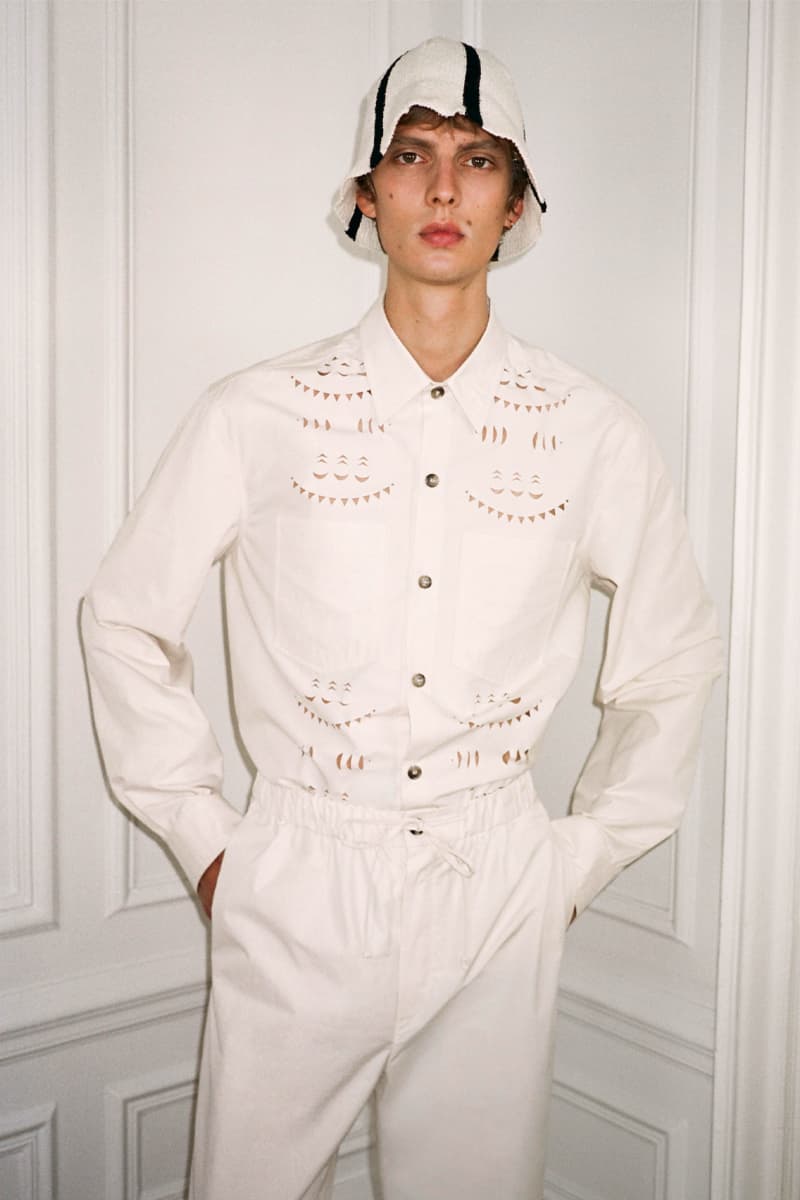 Nanushka Spring/Summer 2022 Lookbook Collection sandra sandor paris fashion week ss22 slip satin collection