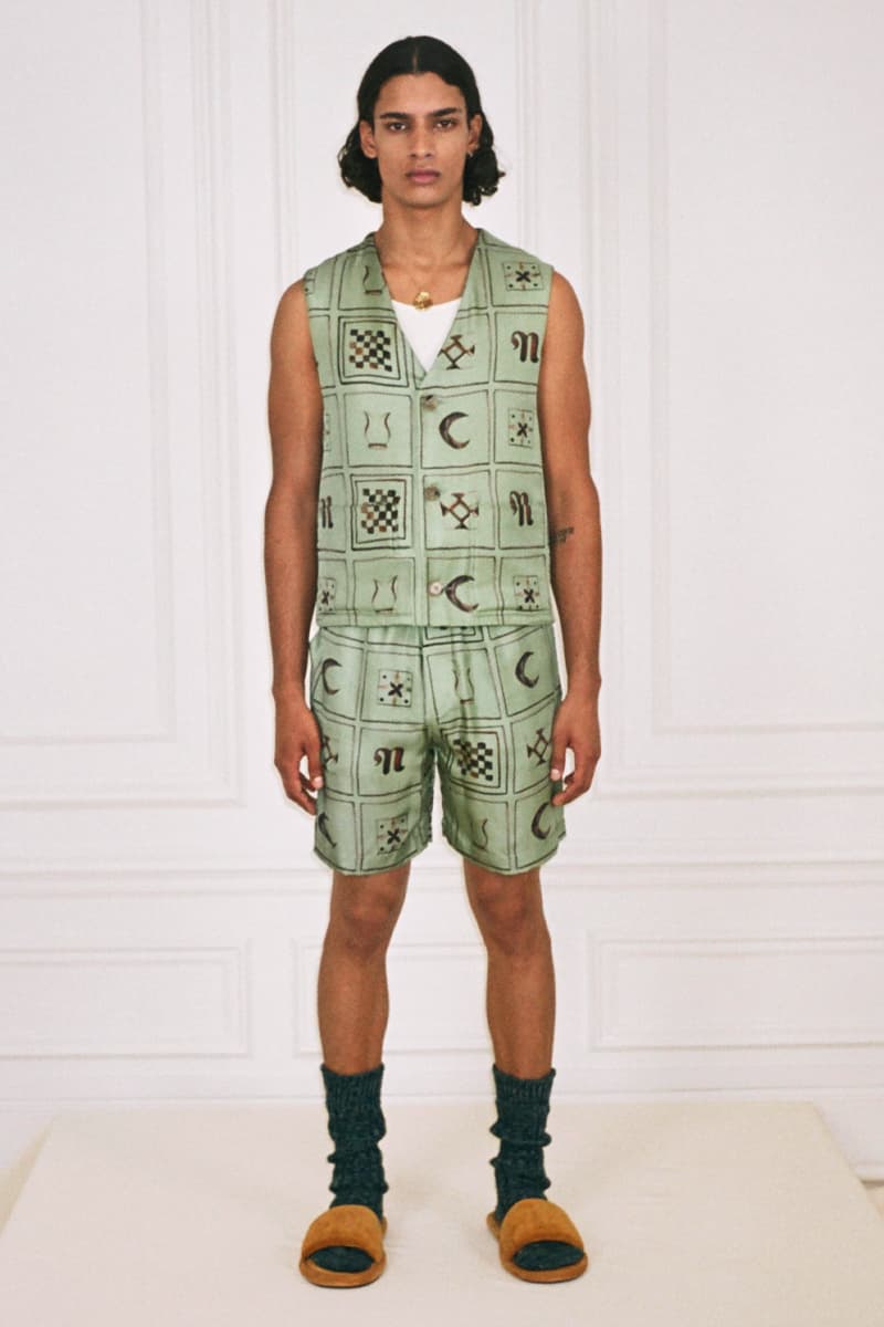 Nanushka Spring/Summer 2022 Lookbook Collection sandra sandor paris fashion week ss22 slip satin collection