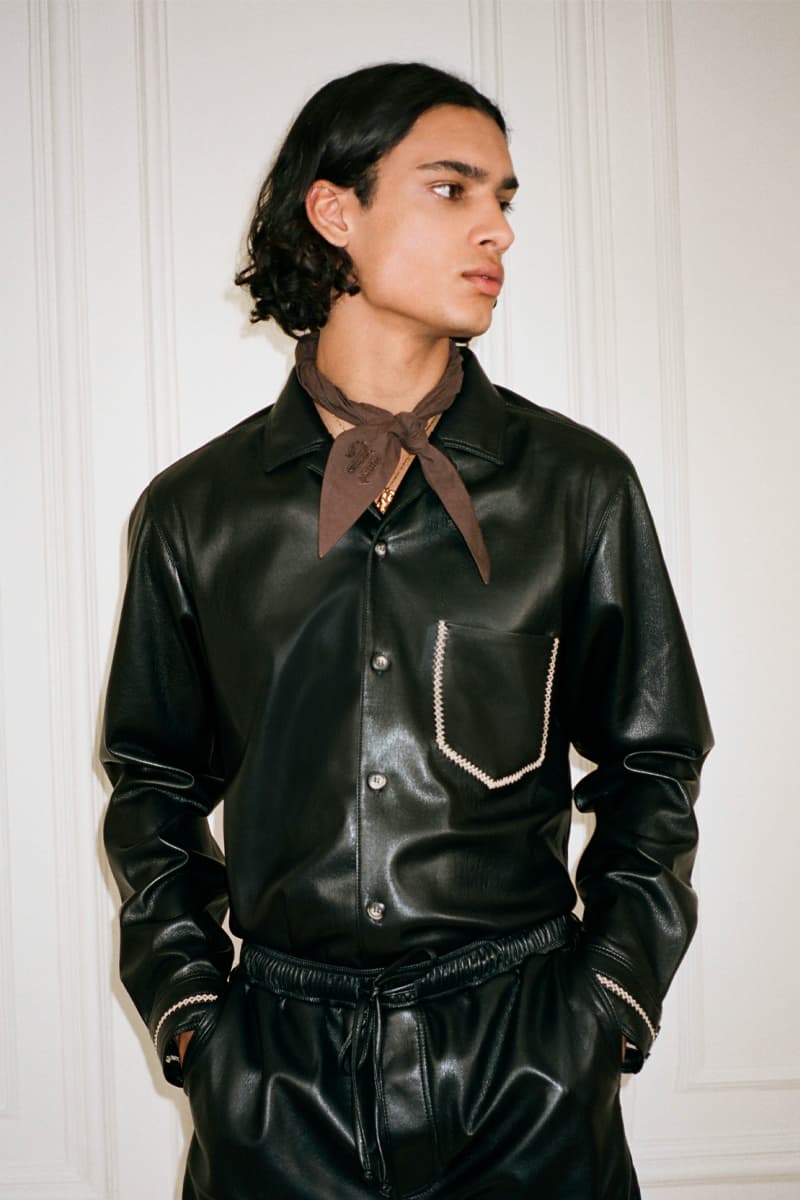 Nanushka Spring/Summer 2022 Lookbook Collection sandra sandor paris fashion week ss22 slip satin collection