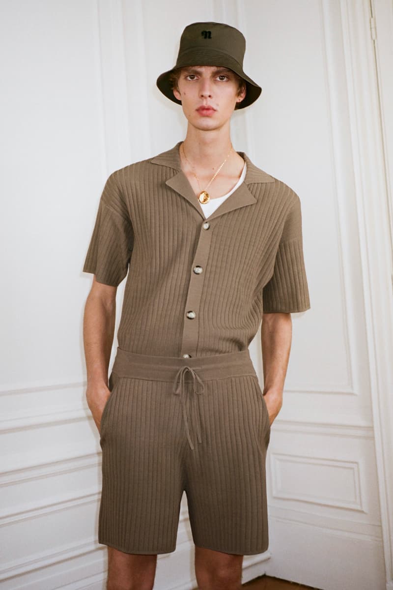 Nanushka Spring/Summer 2022 Lookbook Collection sandra sandor paris fashion week ss22 slip satin collection 