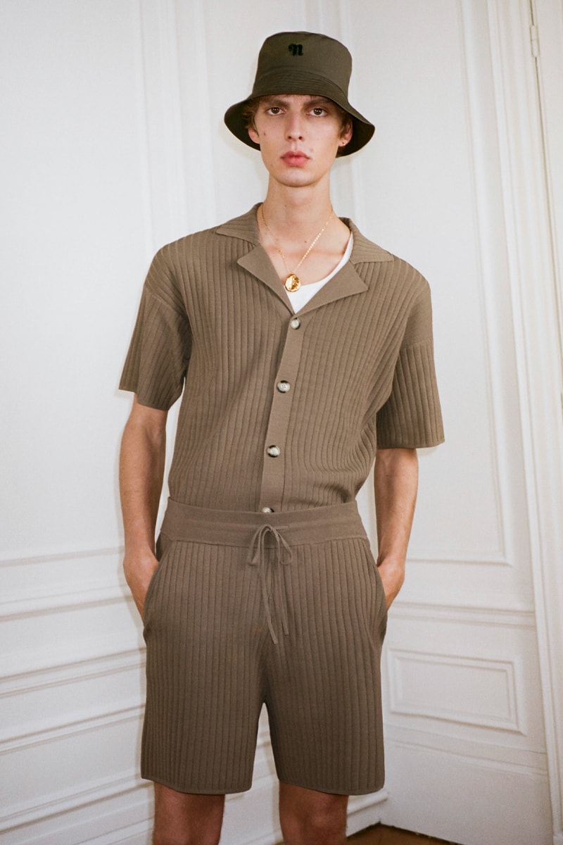 Nanushka Spring/Summer 2022 Lookbook Collection sandra sandor paris fashion week ss22 slip satin collection 