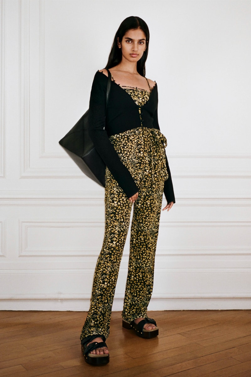 Nanushka Spring/Summer 2022 Lookbook Collection sandra sandor paris fashion week ss22 slip satin collection 