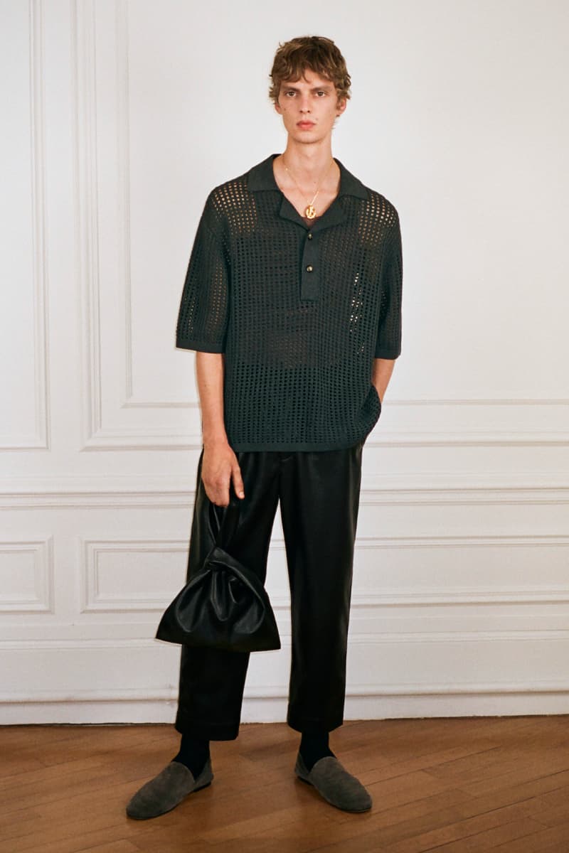 Nanushka Spring/Summer 2022 Lookbook Collection sandra sandor paris fashion week ss22 slip satin collection