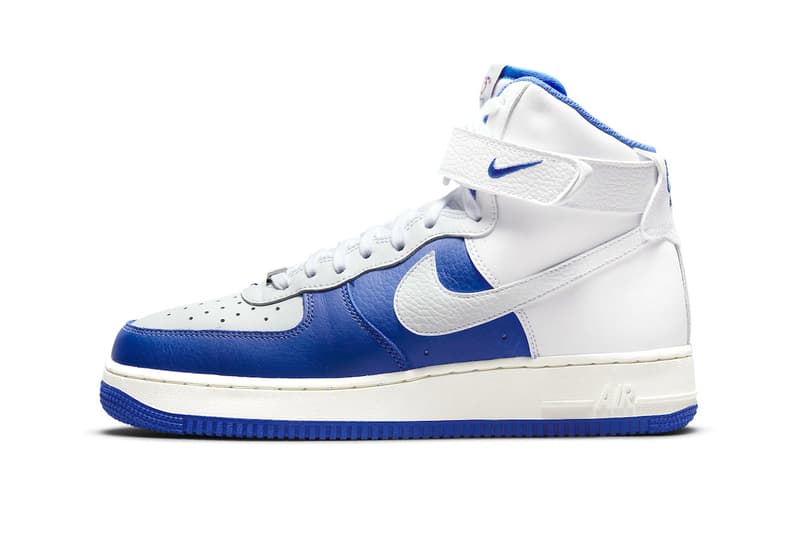 NBA x Nike Air Force 1 "Hyper Royal" Royal Blue/White Black/Red DC8870-100 DC8870-001 "75th Anniversary" Diamond Anniversary Release Info