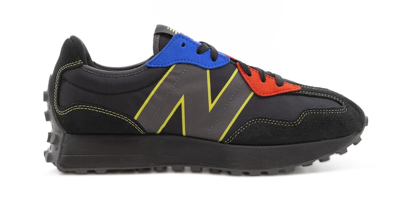 new balance 327 black grey multi