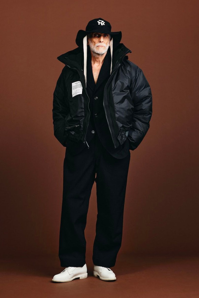 NEXUSVII Reveals 20th Anniversary FW21 Collection Lookbook Tomohiro Konno GIMME FIVE Dickies LOOPWHEELER Converse Disney puffer parka letterman jacket heavy outwear zipper pants release