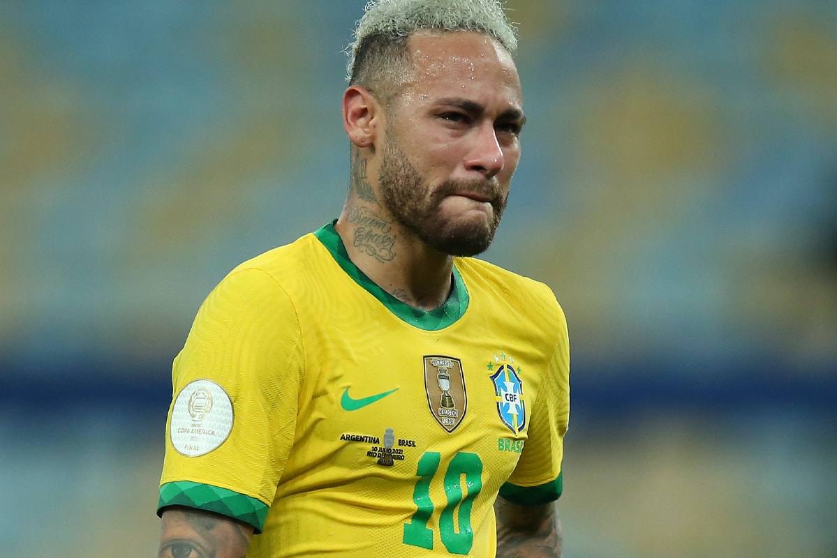 Neymar Jr. Says 2022 Qatar World Cup Will Be His Last Brazil football soccer paris saint-germain psg fifa world cup mental health lionel messi