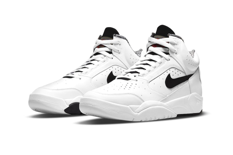 Nike Air Flight Lite Mid White/Black DJ2518-100 Release Info 2021 30th Anniversary Scottie Pippen Chris Mullin 1992 Olympics