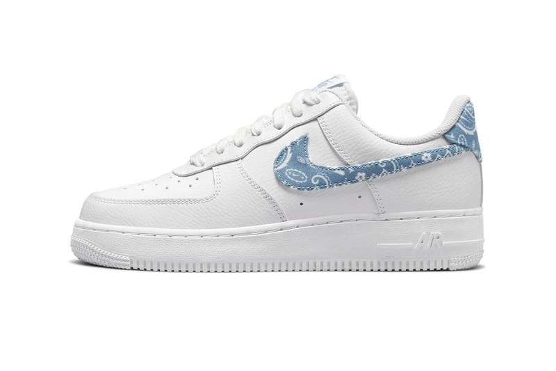 air force 1 paisley blue