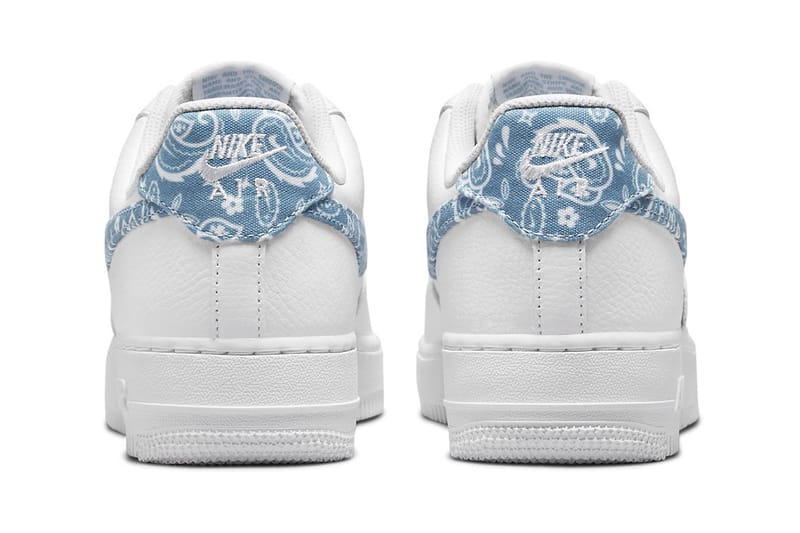 air force 1 blue paisley release date
