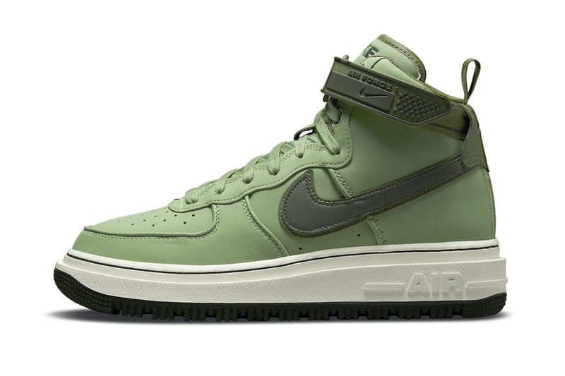 green air force 1 high tops