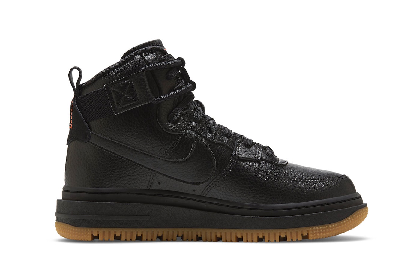 Nike Air Force 1 High Utility 2.0 in "Black Gum" Release Date footwear sneakers swoosh leather mesh suede black white Gum Red Brown orange