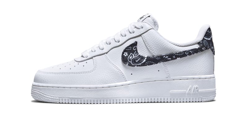 black checkered air force 1