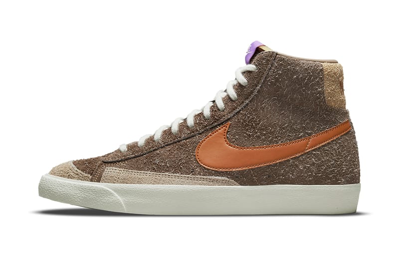 burnt orange nike blazers