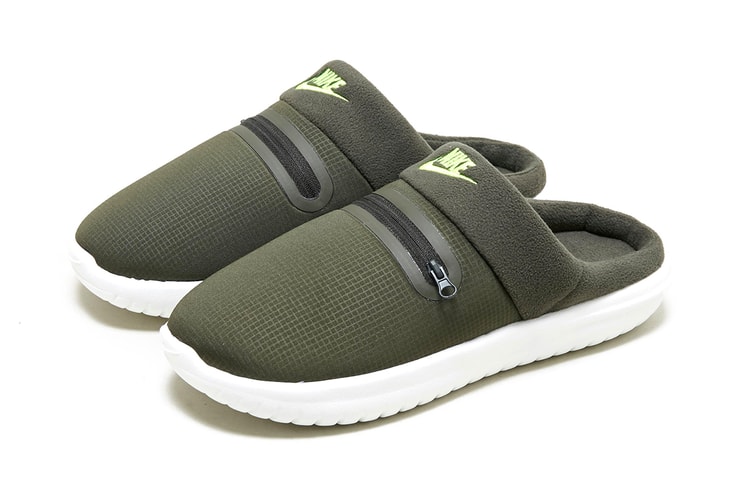 Nike Steps Into a New Cozy Territory With Its Fleecy Burrow Slipper