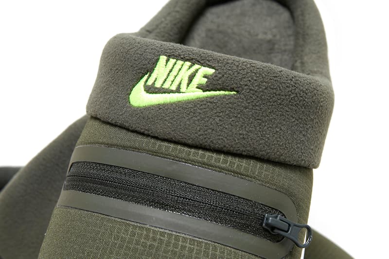 Nike Burrow Khaki Military Green DC1456-300 size? Release Information Drop Date Closer First Look New Cozy Slipper Indoor Outdoor FW21 Fall Winter 2021 Offline ACG Air Deschutz 