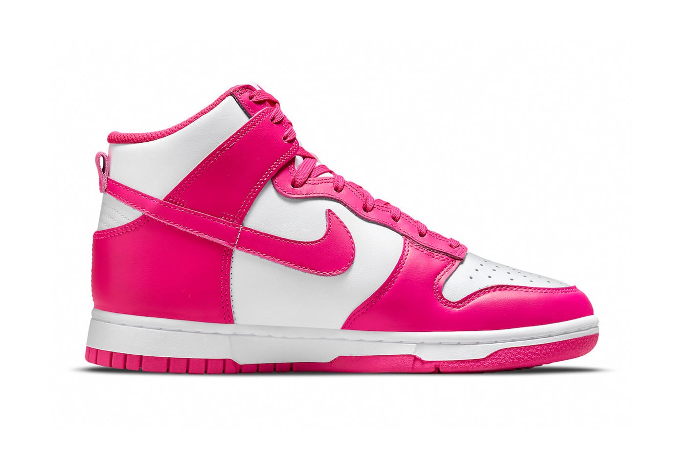 Nike Dunk High Pink Prime Women's DD1869-110 Release Info Date Buy Price Sportswear