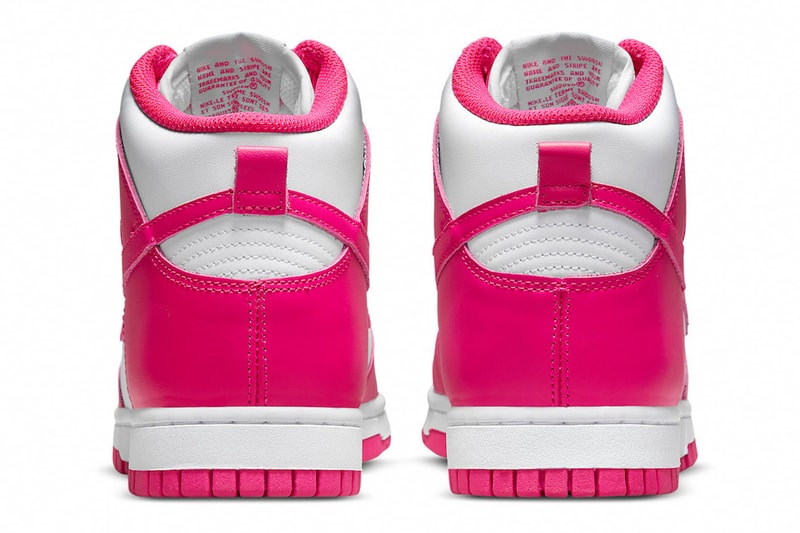 Nike Dunk High Pink Prime Women's DD1869-110 Release Info Date Buy Price Sportswear