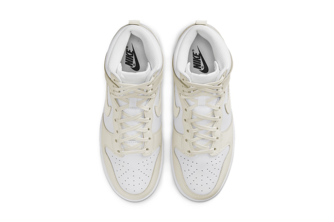 nike dunk high sail gum white sportswear DD1869 109 release date info store list buying guide photos price 