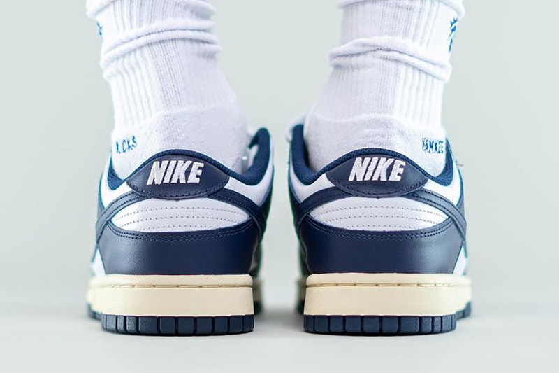 nike dunk low aged navy white release date info store list buying guide photos price 