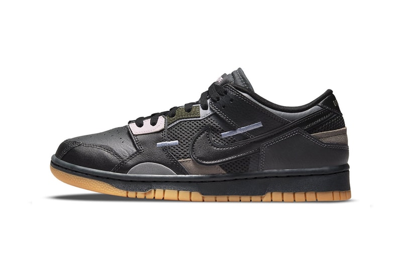 Nike Dunk Scrap "Black Gum" DB0500-001 Release Nike Sportswear