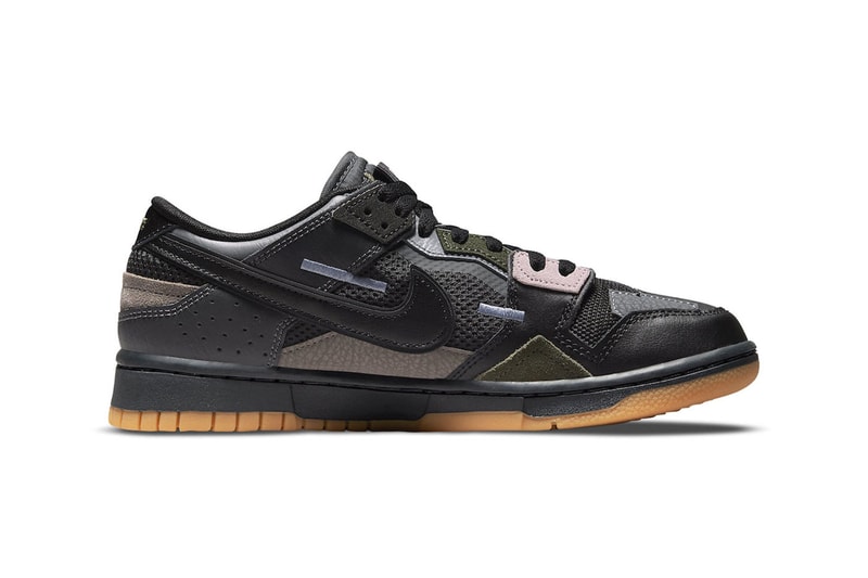 Nike Dunk Scrap "Black Gum" DB0500-001 Release Nike Sportswear