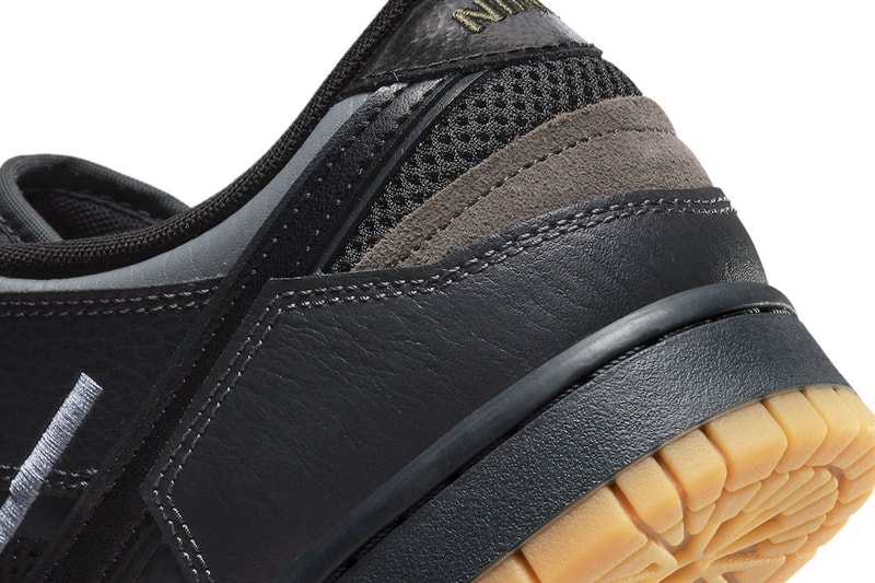 Nike Dunk Scrap "Black Gum" DB0500-001 Release Nike Sportswear