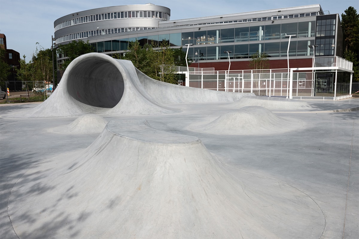 Nike European Headquarters Skate Landscape Rich Holland Netherlands EHQ