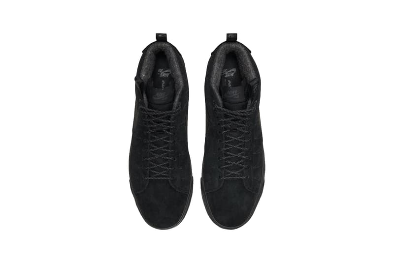 Nike SB Blazer Mid Premium Acclimate Pack Triple Black DC8903-002 Release Info