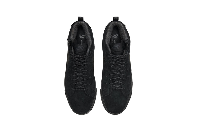 Nike SB Blazer Mid Premium Acclimate Pack Triple Black DC8903-002 Release Info