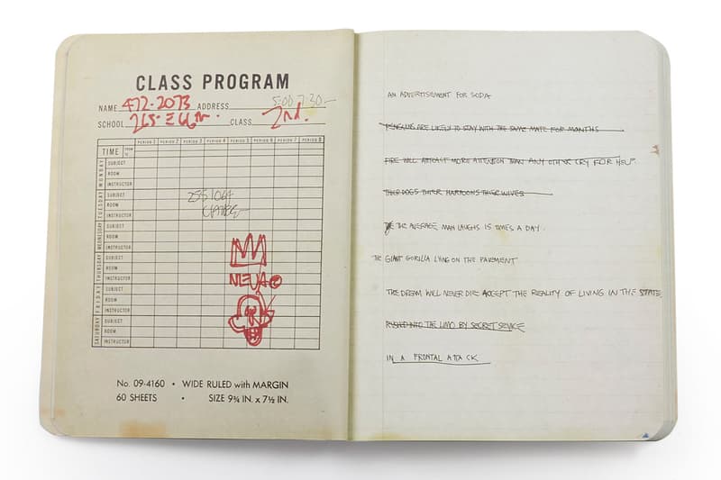 No More Rulers Jean-Michel Basquiat: The Notebooks