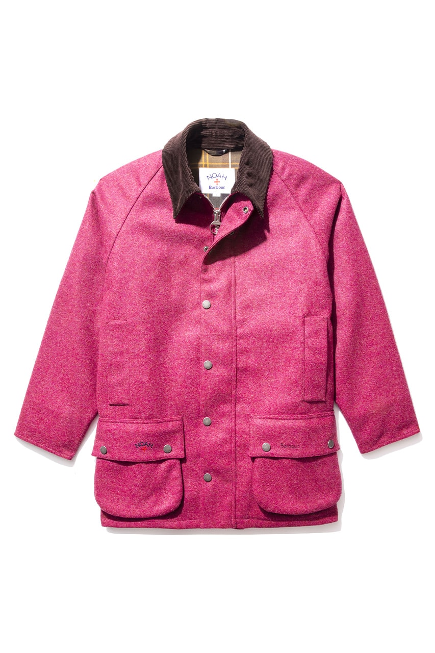 NOAH x Barbour FW21 Collaboration Release Info wax jacket where to buy fall winter 