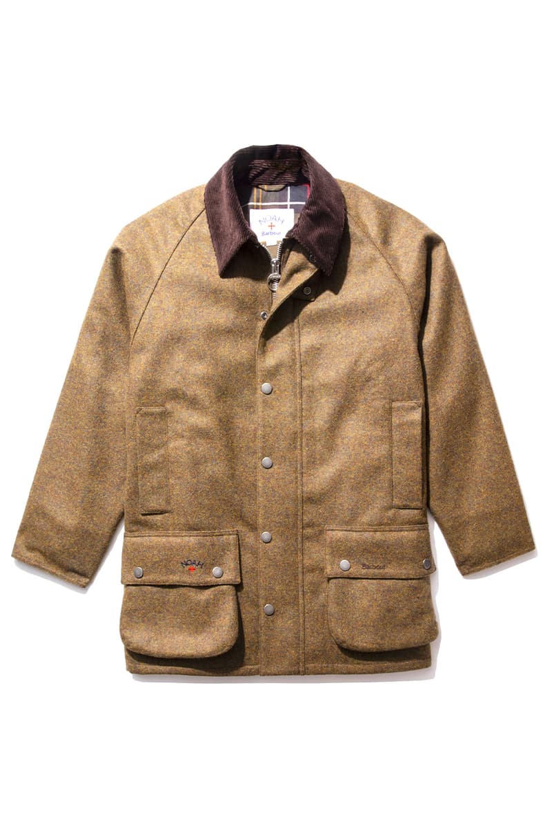 NOAH x Barbour FW21 Collaboration Release Info wax jacket where to buy fall winter 