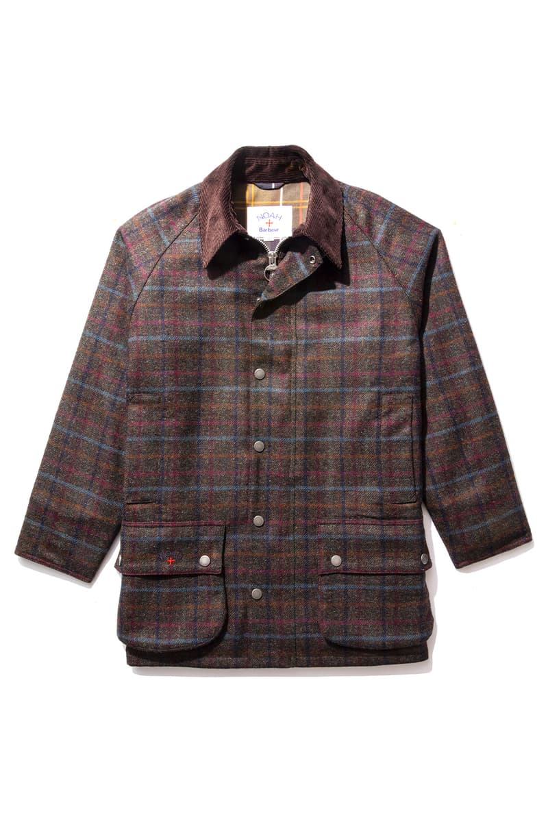 NOAH x Barbour FW21 Collaboration Release Info wax jacket where to buy fall winter 