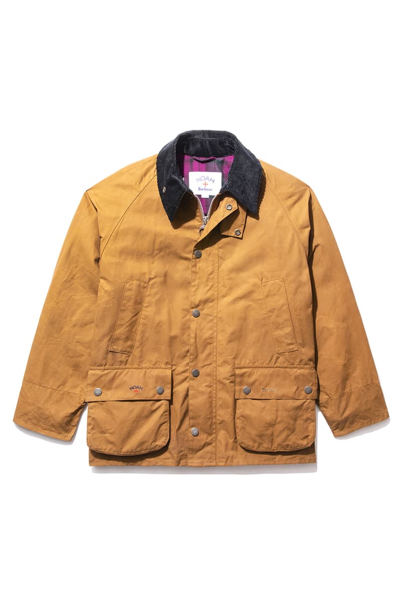 NOAH x Barbour FW21 Collaboration Release Info wax jacket where to buy fall winter 