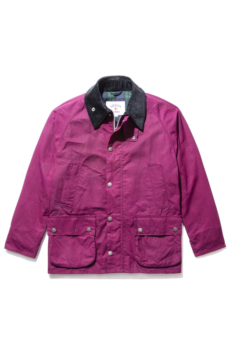 NOAH x Barbour FW21 Collaboration Release Info wax jacket where to buy fall winter 