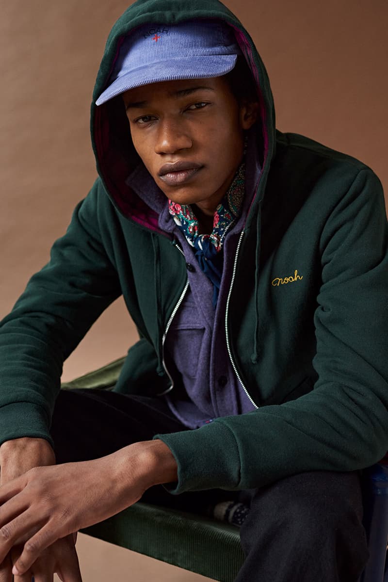 NOAH Fall/Winter 2021 Drop 2 Lookbook Release information part 2 Barbour Adidas collaborations cross country