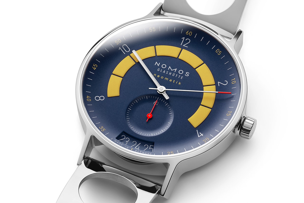 Nomos Revisits Its Autobahn With Three Striking Color Combinations And a Solid Racing Bracelet