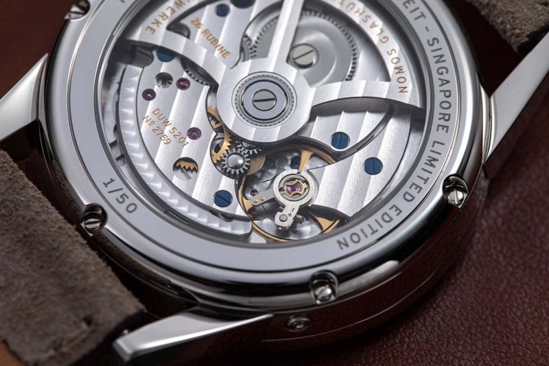 the hour glass nomos zurich worldtimer watch timezones timepiece limited edition 