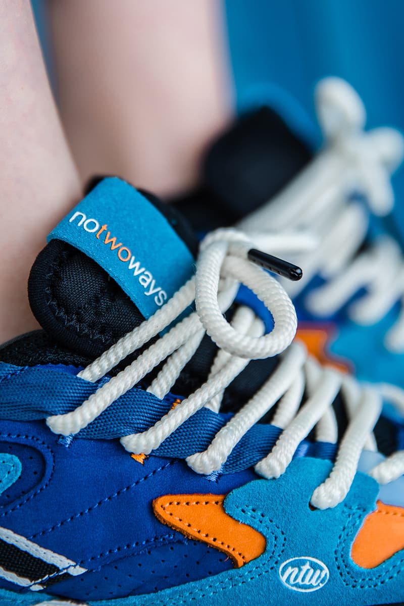 notwoways "saphfire" Release Information coastal blue / notwoways orange / sapphire / ice Callux Callum McGinley Rockwell Princely Drop Date London NTW