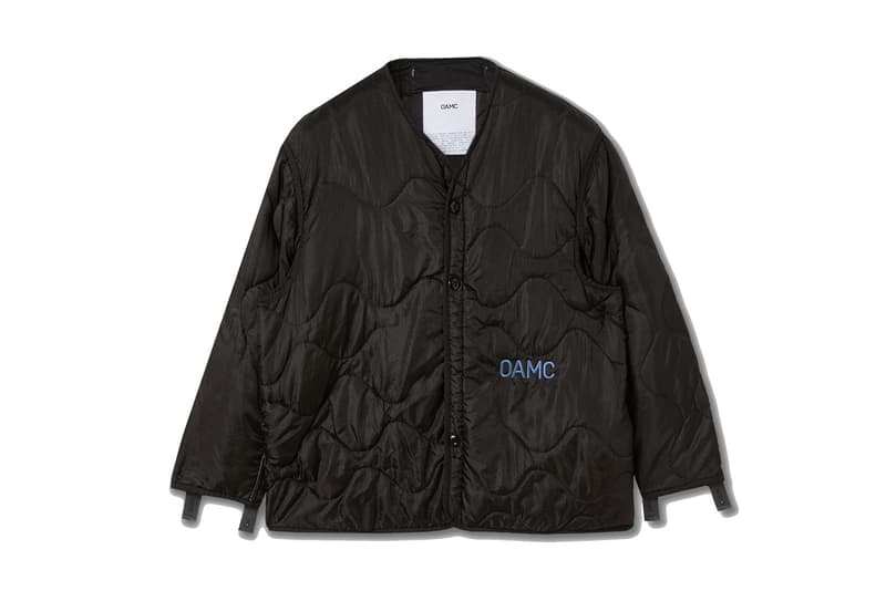 OAMC Launches FW21 Cyanotype Liner Jacket