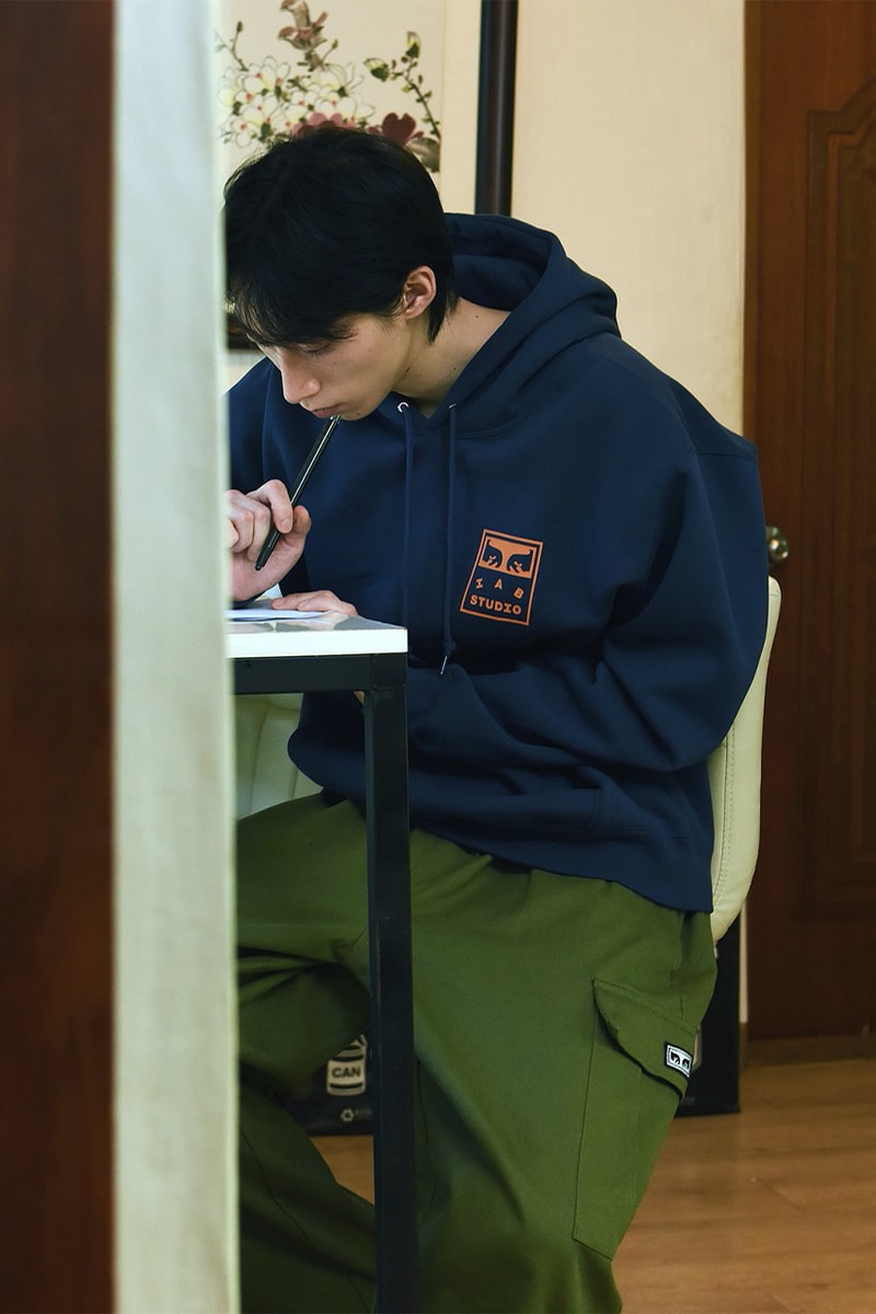 IAB Studio x OBEY FW21 Collection Lookbook release information when does it drop