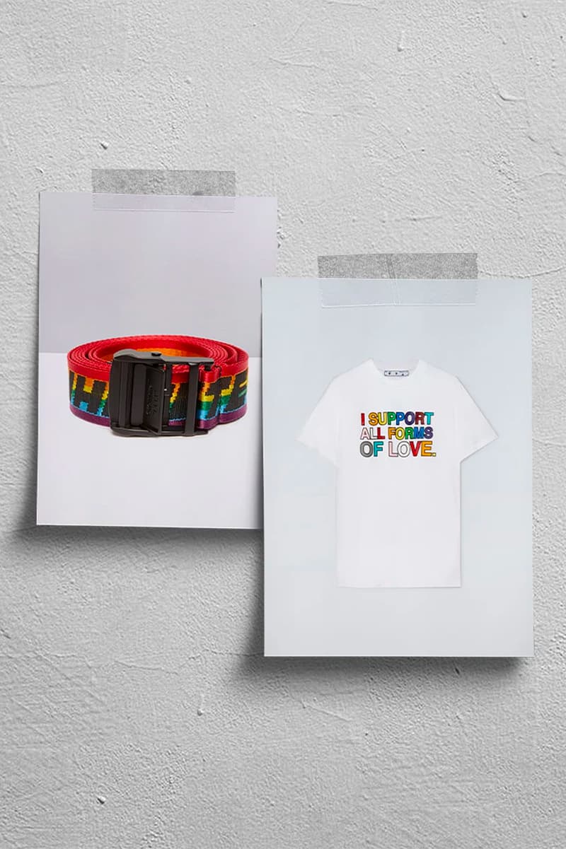 Off-White™ Virgil Abloh Trinice McNally "I Support All Forms of Love" LGBTQIA+ History Month Pride Black LGBTQIA+ Migrant Project Capsule Collection